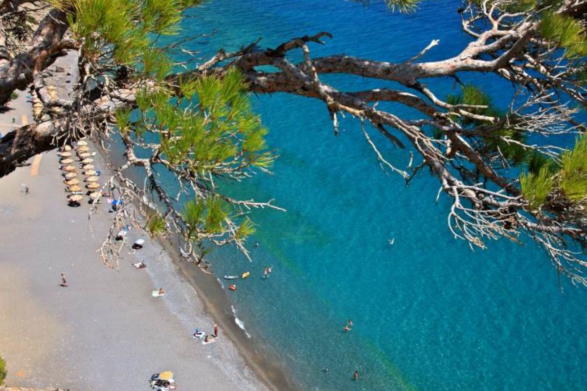Agia Fotia Strand
