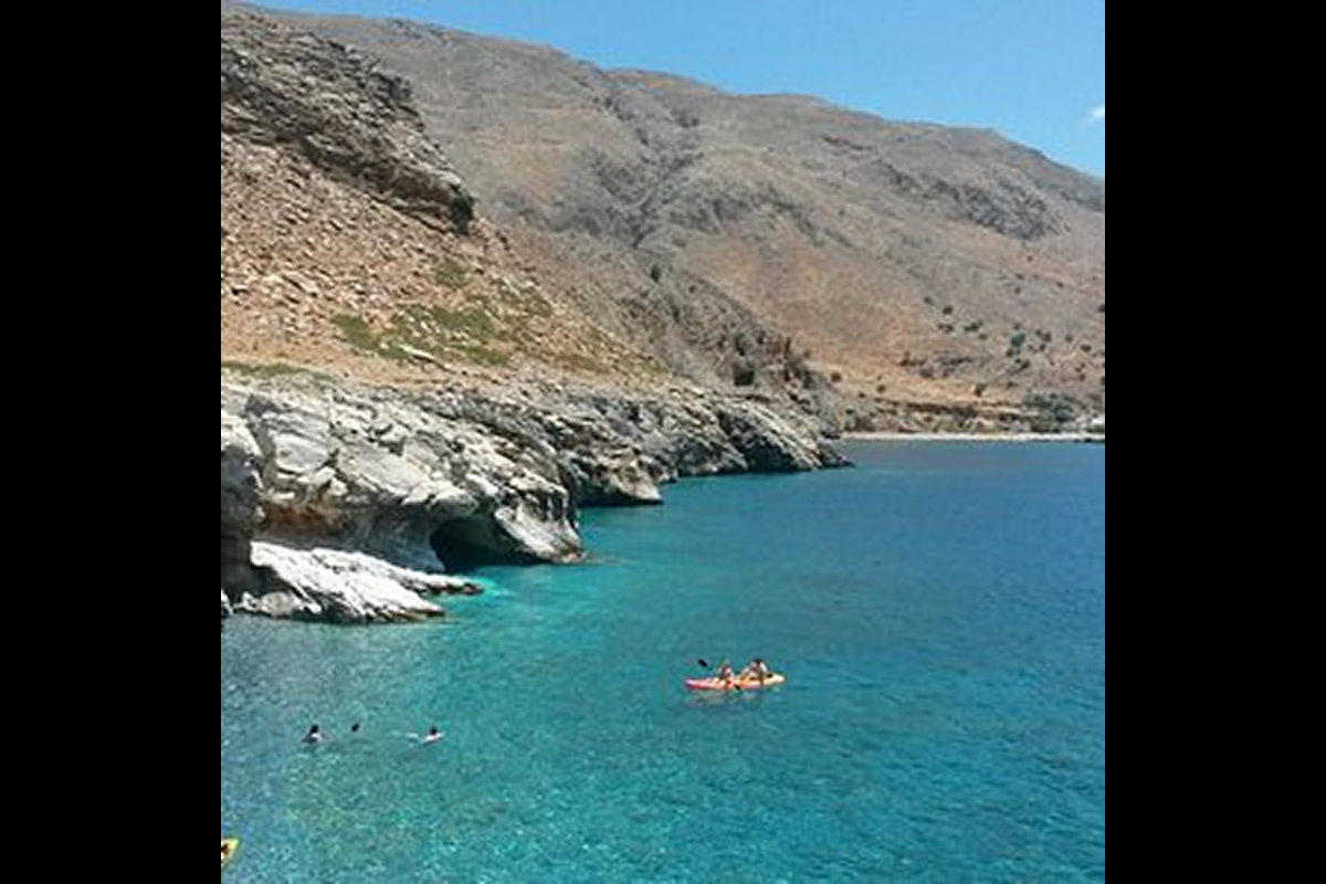 Strand van Karavopetra
