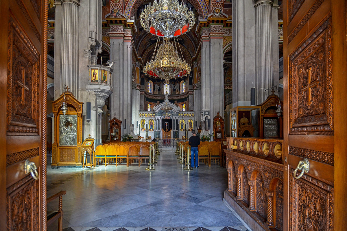 Die Kathedrale von Agios Minas