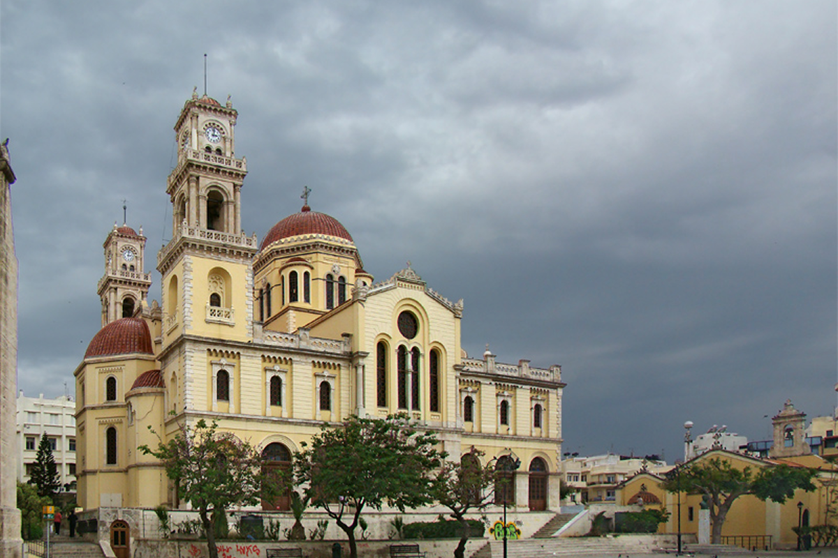 Die Kathedrale von Agios Minas