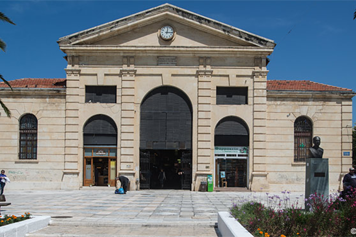 Le vieux marché de La Canée