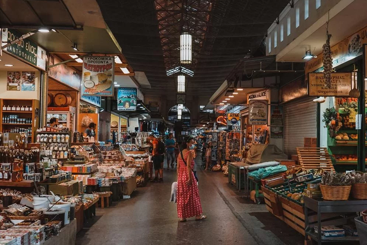 Le vieux marché de La Canée