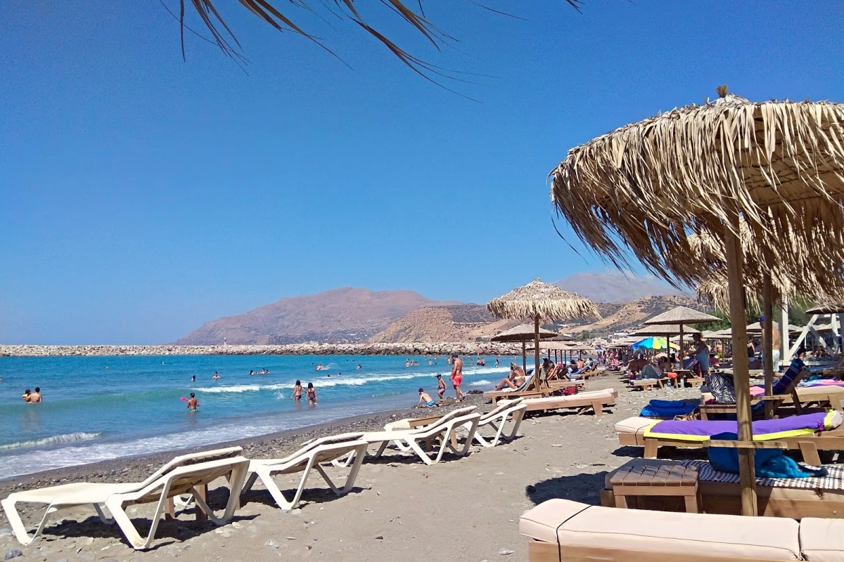 Kokkinos Pirgos (Red Tower Beach)