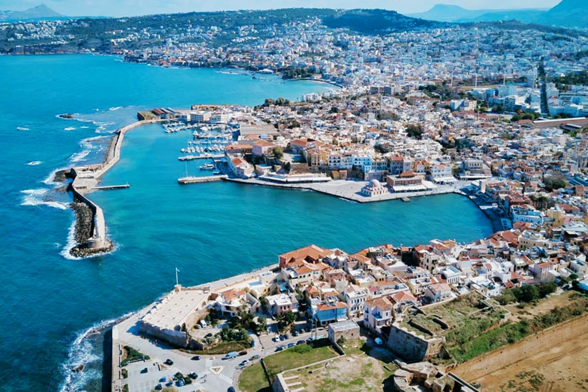 Jachthaven oude stad Chania