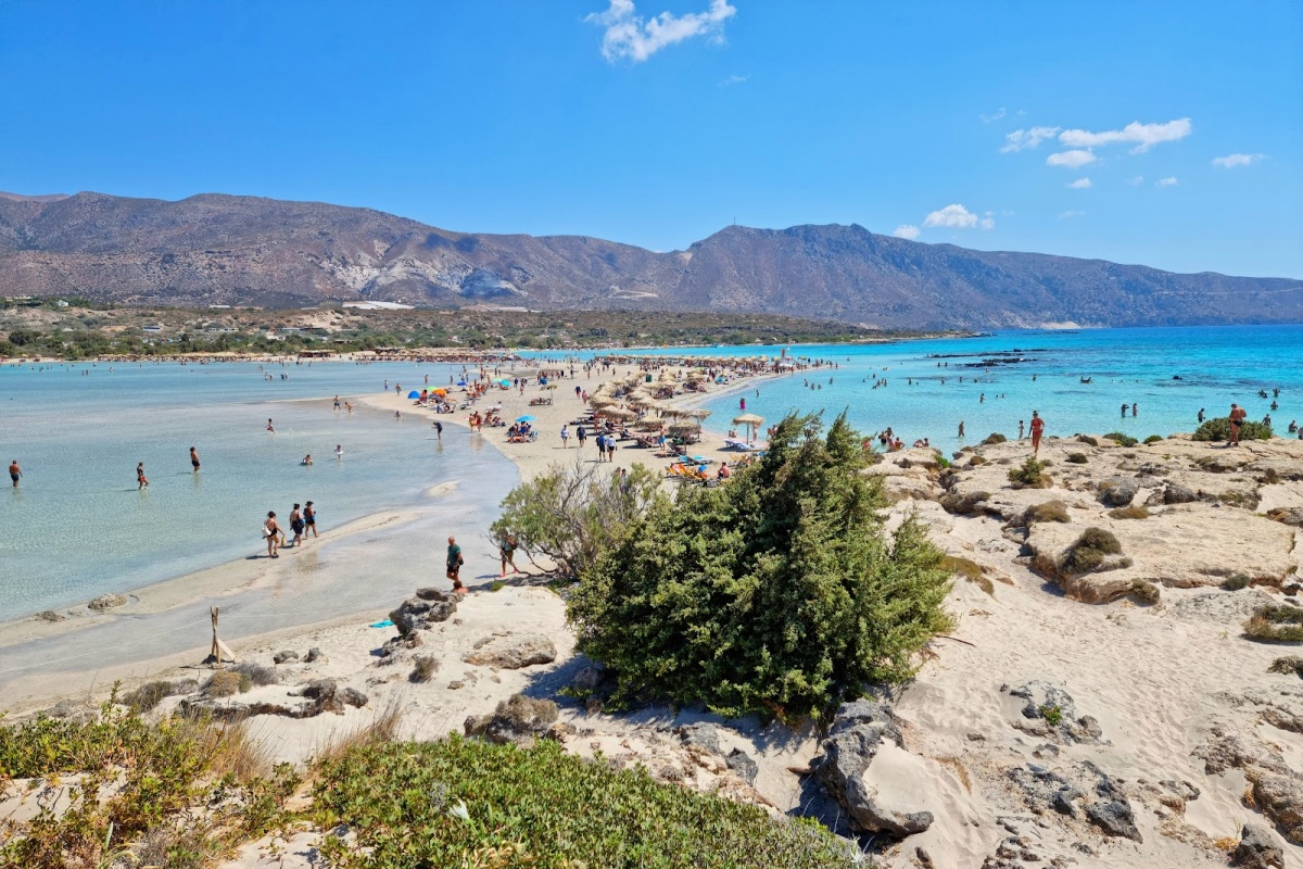Elafonisi Strand - Roze zandstrand
