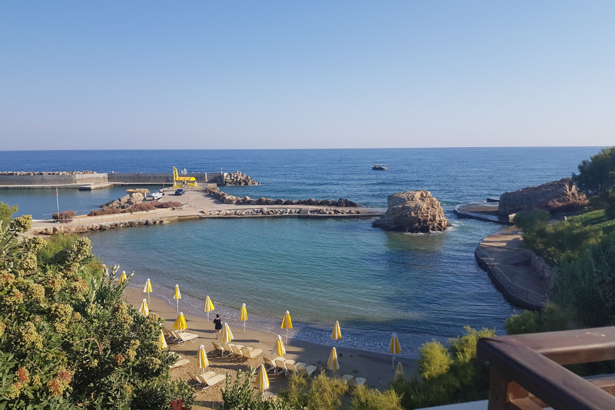 Spiaggia del caffè di Lianos