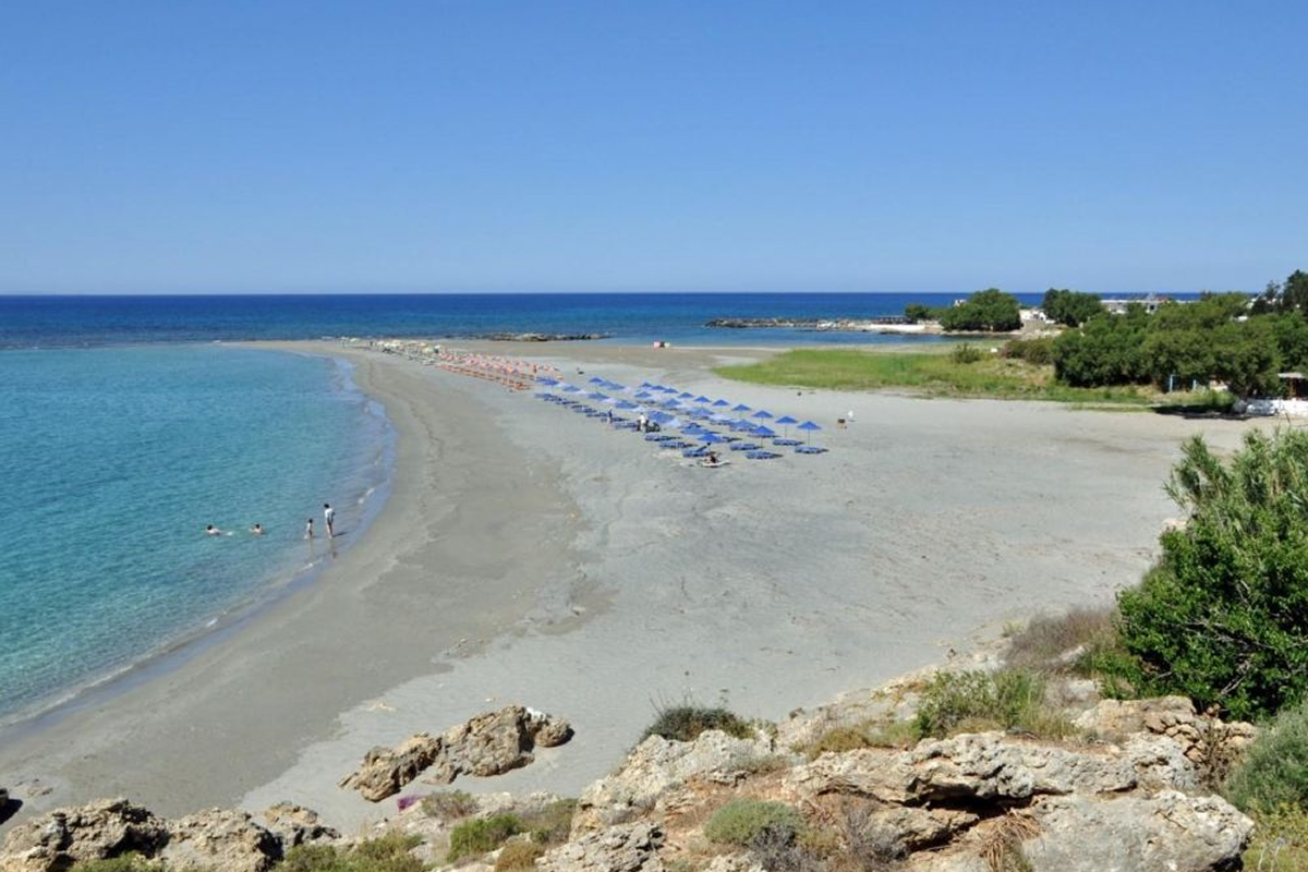 Plage de Frangokastello