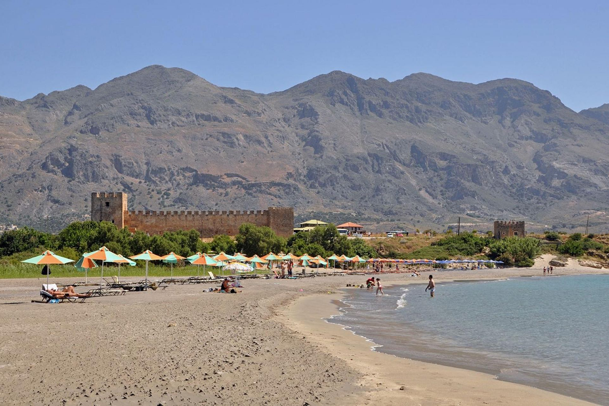 Plage de Frangokastello