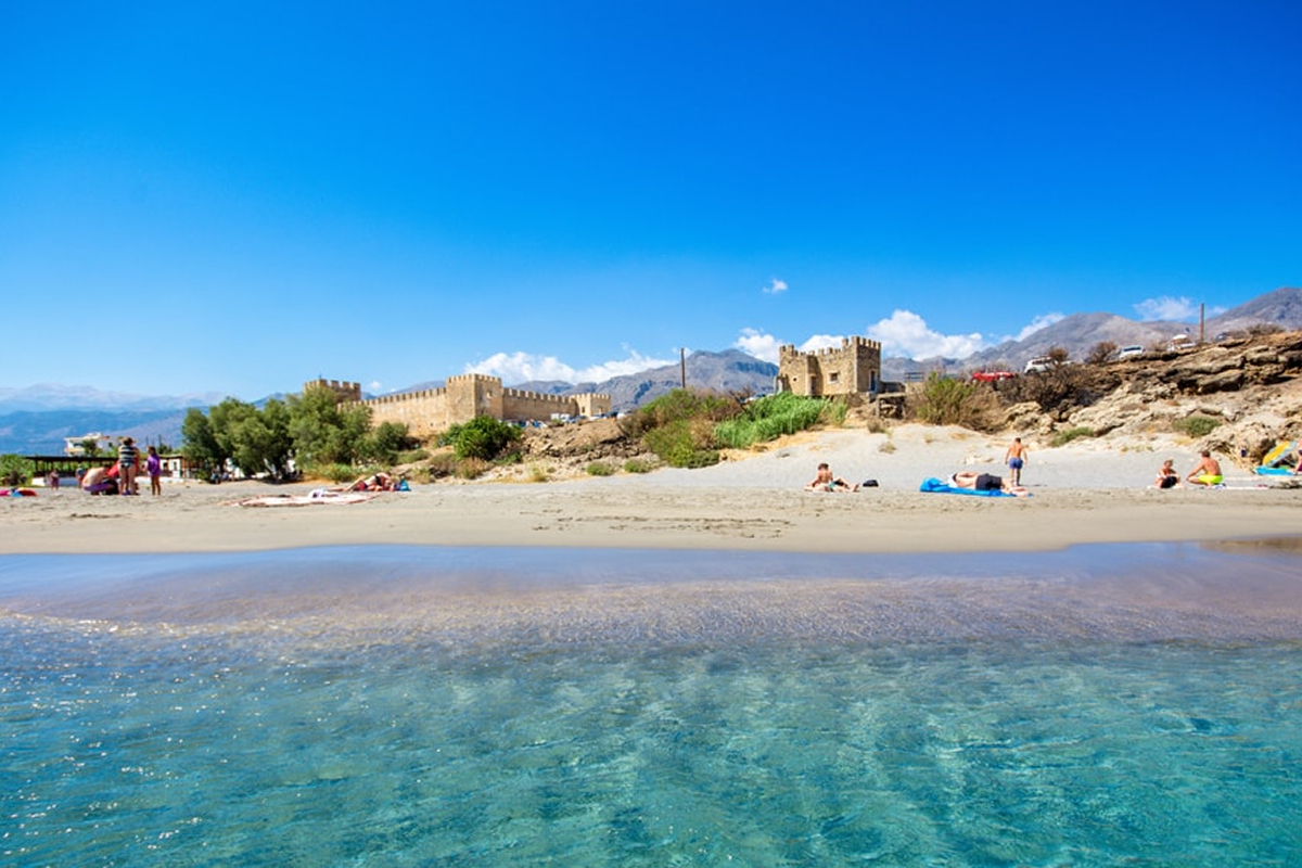 Plage de Frangokastello