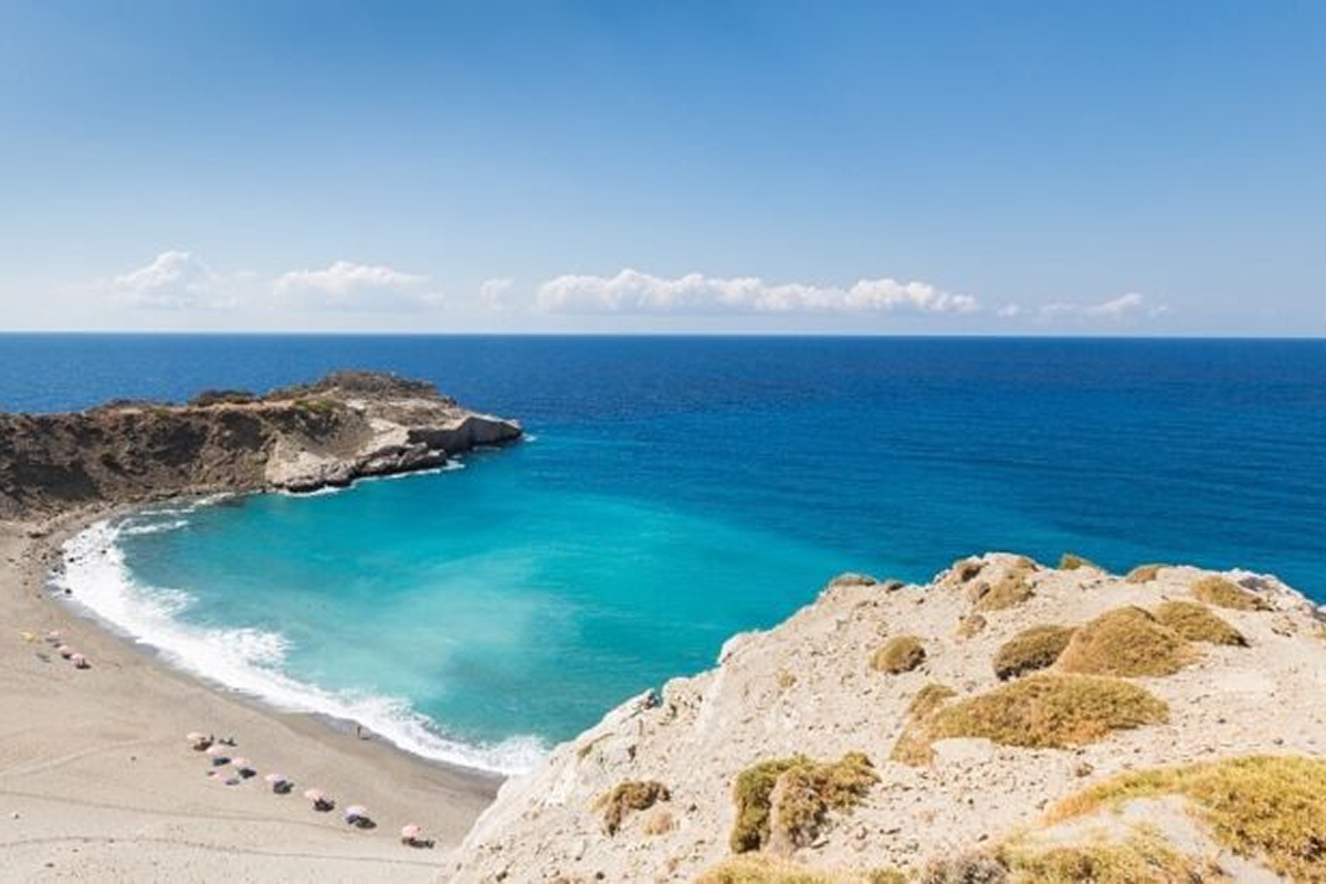 Strand der Sandhügel von Agios Pavlos