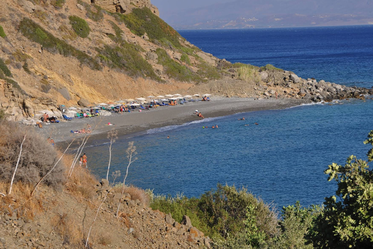 Plage d`Agios Georgios