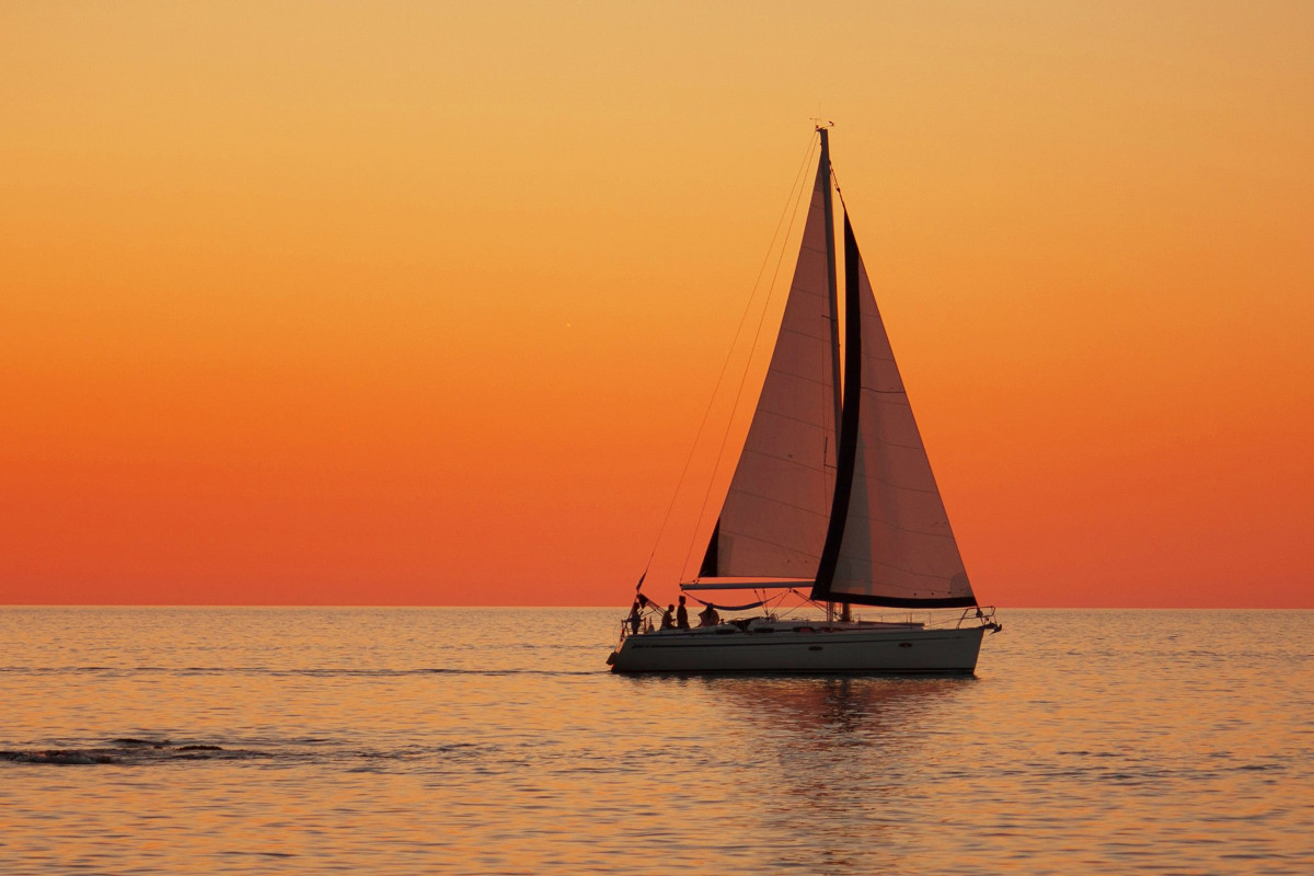 From Malia : Sunset Semi-Private Luxury Cruise in the Gulf of Malia with optional transfer