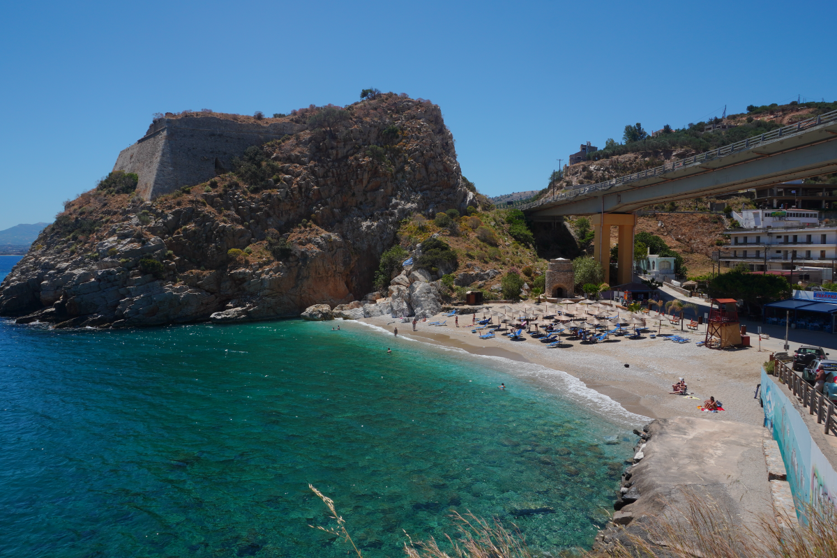 Plage de Paleokastro