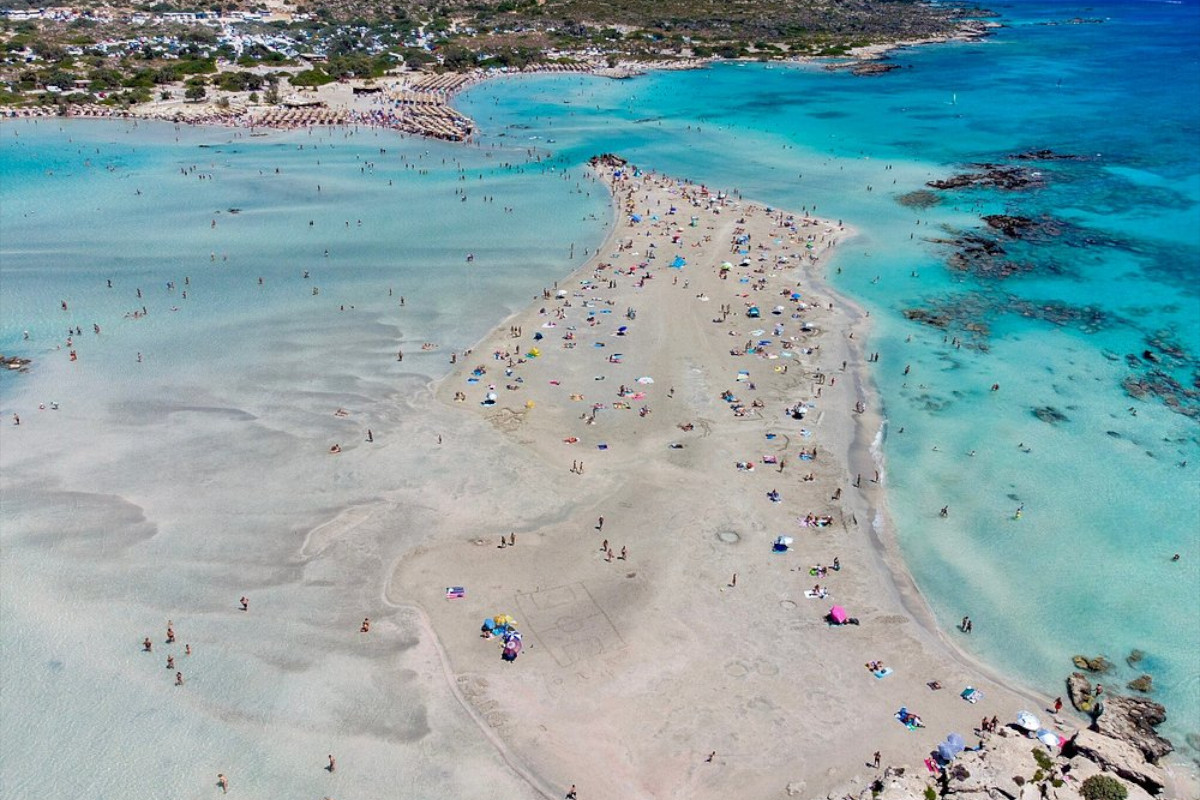 Crete: Full-Day Tour to Elafonisi Beach & Pink Sands with transfer included