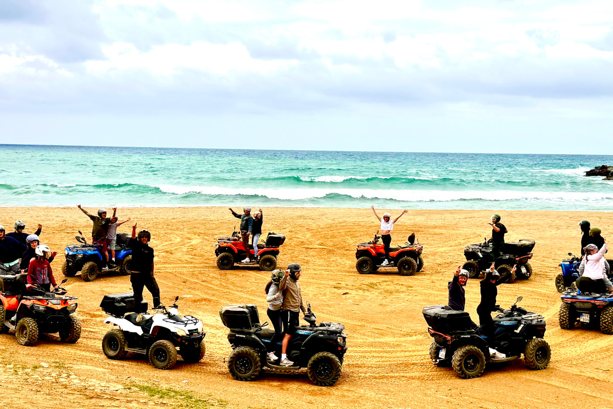 Heraklion: Quad Safari in Fodele mountains w/ Transfer